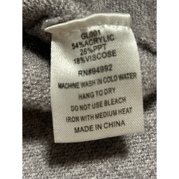 Emilio Pepe Italy Gray Sweater with Multi-Color Circles Size S/M - Picture 5 of 7